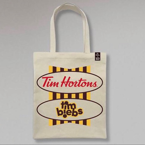 Limited Edition Justin Bieber x Tim Hortons Tote Bag - Picture 3 of 3